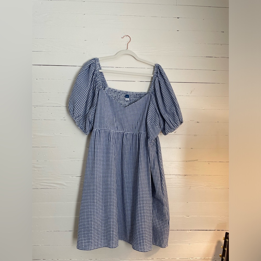 Smocked Puff Sleeve Summer Dress- Old Navy